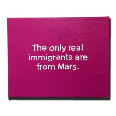Lisa levy The Only Real Immigrants are from Mars, 2023