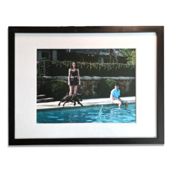 Patrick Jackson Suburban Jumping Dog, 2014 Ultrachrome Print