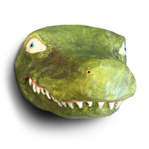 Dasha Bazanova Alligator’s Head, 2024 Ceramic