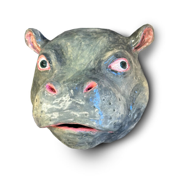 Dasha Bazanova Hippo’s Head, 2024 Ceramic